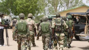 Insecurity: 34 family members of terrorists surrender to troops after factional clashes