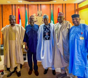 2027: Tinubu meets NDC’s Hanga, Gaya