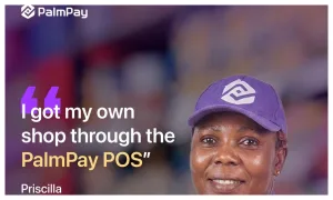 Journey to financial freedom – Priscilla, a PalmPay Agent now owns a store