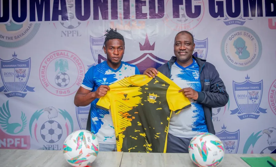 NPFL: Doma United defender Adikwu signs new contract