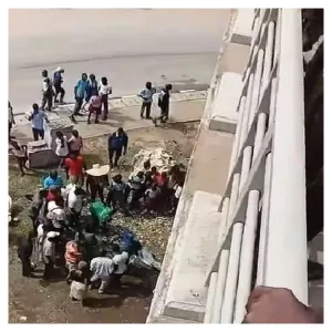 Outrage as police allegedly push motorist off Maryland Bridge in Lagos