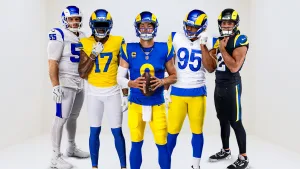 Rams Target Super Bowl Champs During Uniform Reveal. Is Aaron Donald's Return Next?