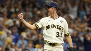 Brewers Ace Jacob Misiorowski Breaks World Series Record For Fastest Pitch