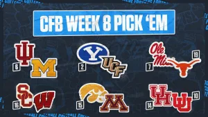 CFB Pick 'Em: Top Week 8 Games, Including Michigan-Indiana, Texas-Ole Miss