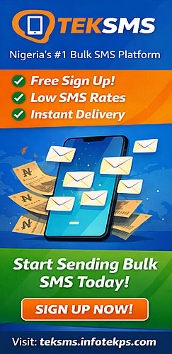 TEKSMS Bulk SMS Nigeria