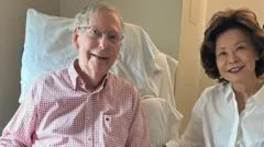 US Senator Mitch McConnell says absence due to fall and pneumonia