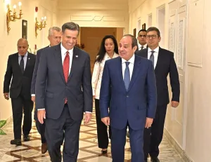 Egypt’s El-Sisi, CIA Director discuss Africa, Middle East crises