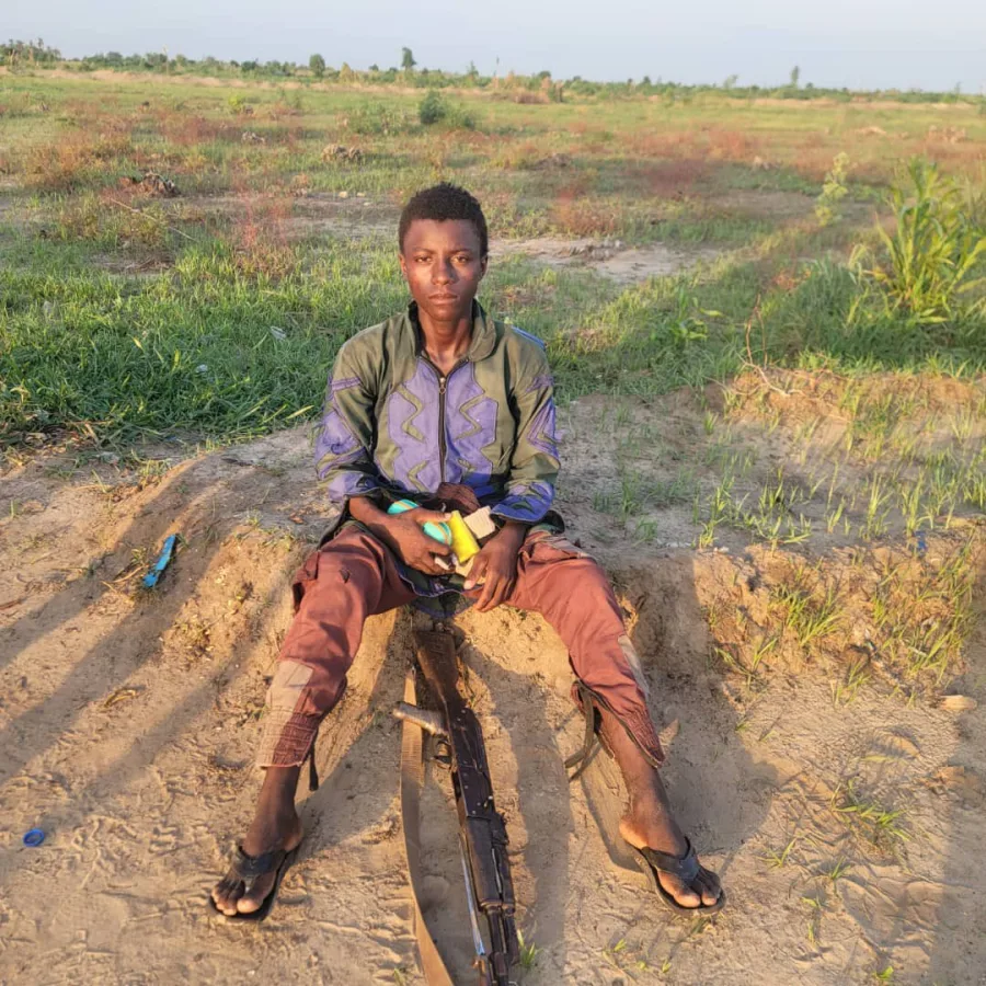 Boko Haram fighter surrenders with AK-47, 26 rounds in Borno [PHOTOS]