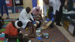 Sudan army drones hit mourners and fuel market killing more than 200 people, sources say