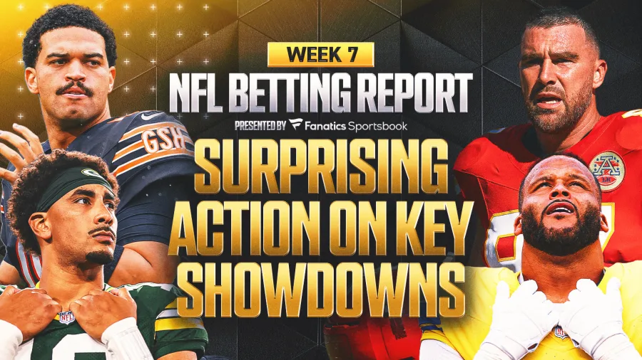 NFL Week 7 Betting Report: Books Seeing Surprising Action On Key Showdowns