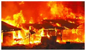 Fire razes 300 shops in Oyo market