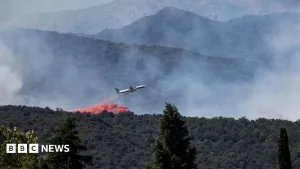 Wildfire in southern France forces evacuation of 10,000 people