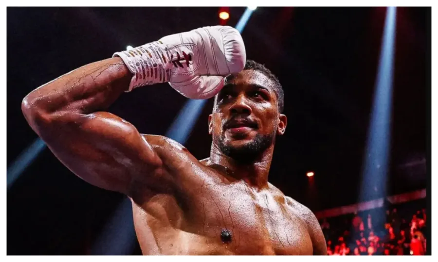 Anthony Joshua survives early knockdowns to knockout Prenga with four minutes