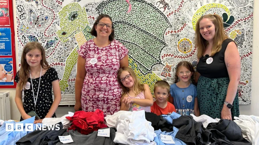 Mums hope school uniform swap will help families