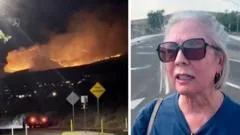 'Still scared to death': Thousands evacuate Nevada homes as wildfire spreads