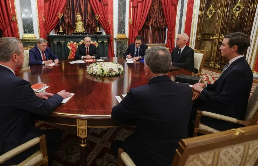Putin holds three-hour talks with Trump envoys on Ukraine war