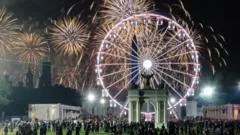 US marks its 250th birthday with fireworks, flyovers and extreme weather
