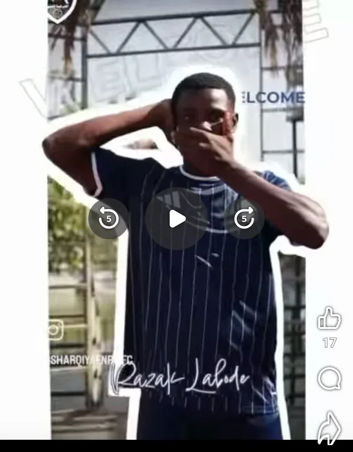 Transfer: Egyptian club ENPPI sign Nigerian youngster from Grassrunners FC