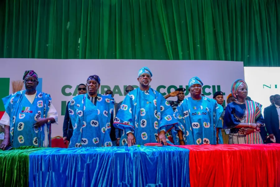 2027: Daniel, Amosun missing as Abiodun inaugurates Ogun APC campaign council, warns against sabotage