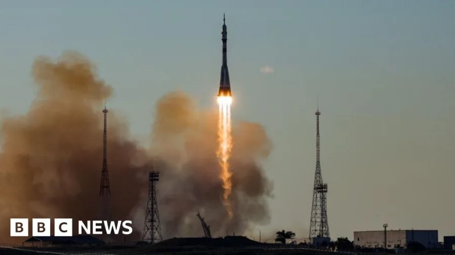 Watch: New ISS crew blasts off from Kazakhstan