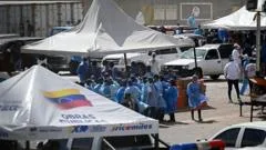 Anguished families left to identify Venezuela quake victims at makeshift morgue