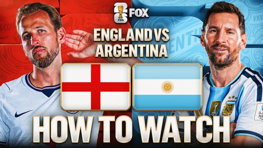 How to Watch England vs. Argentina and Messi: TV Channel, Live Stream, Time