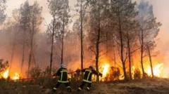 Wildfire witnesses describe 'wall of flames', fear and stress