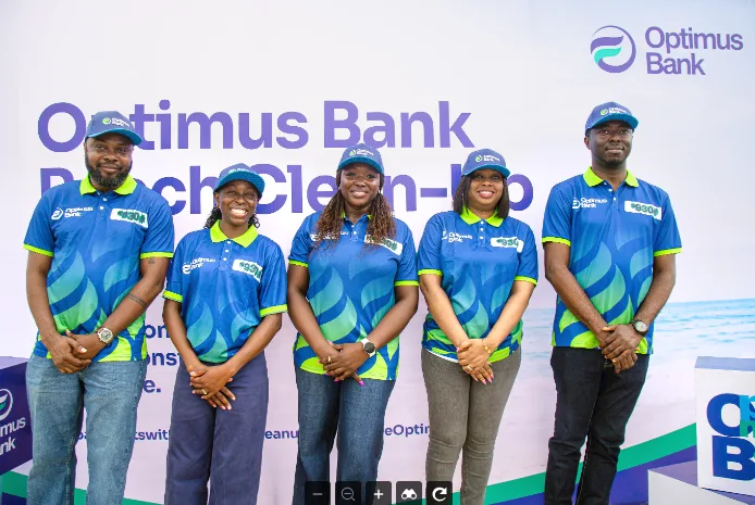 Optimus Bank mobilises employees, communities to protect Lagos coastline on World Cleanup Day