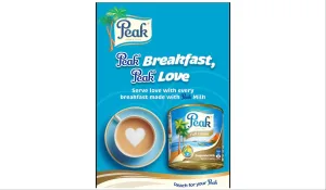 Peak Milk celebrates the love that starts at breakfast with new “Peak Breakfast, Peak Love” campaign