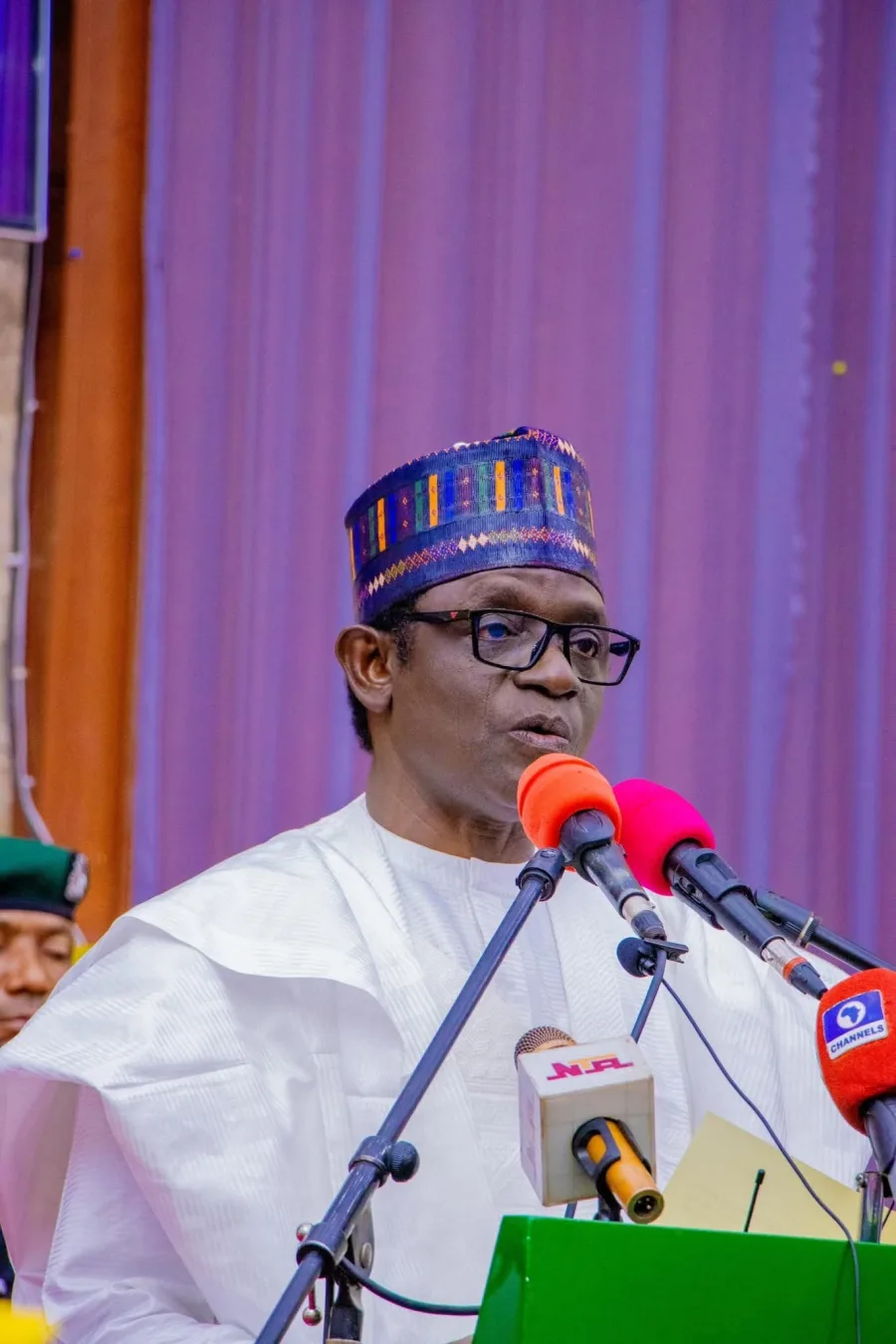 Buni visits Nigerian refugees in Chad, assesses living conditions