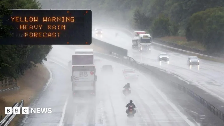 Heavy rain warning as Storm Austen sweeps across Scotland