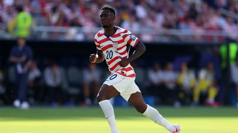 USA Striker Folarin Balogun Cleared To Play After Red Card: Sports World Reacts