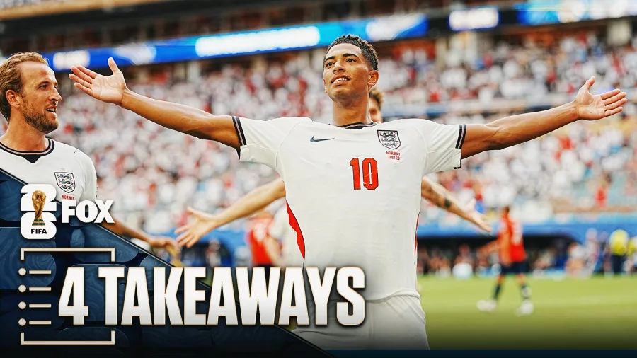 Bellingham Powers England: 4 Takeaways From Three Lions' Win vs. Norway, Haaland