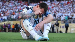 Lionel Messi And Argentina Show Raw Emotion After World Cup Final Defeat