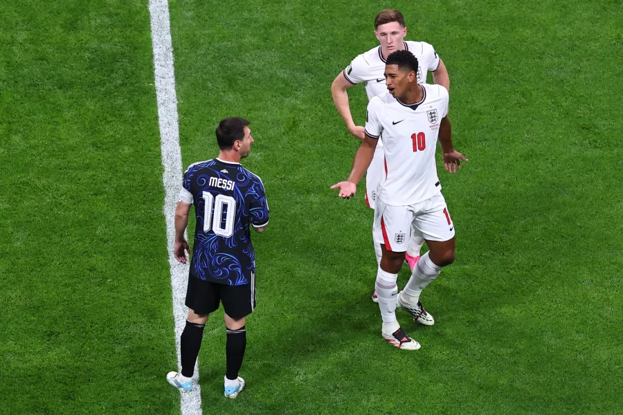 Jude Bellingham Downplays Viral Lionel Messi Exchange After England Loss