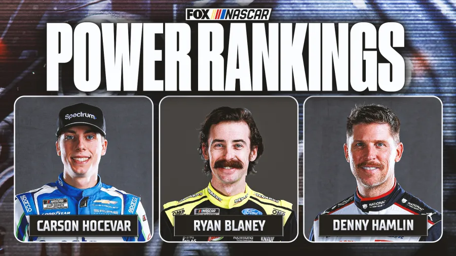 NASCAR Power Rankings: Ryan Blaney Carrying Baton For Ford