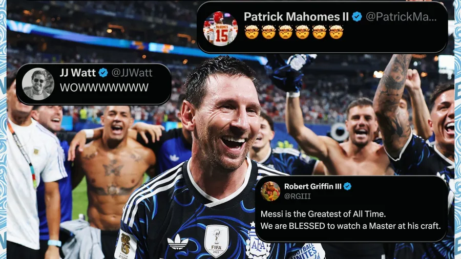 Sports World Reacts To Argentina's Comeback Win vs. England In World Cup Semis