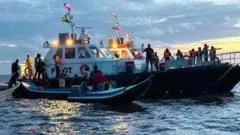 Scores feared dead after passenger ferry capsizes off Guyana