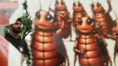 Indian police cracked down on 'cockroach' protesters. They went home and made memes about it