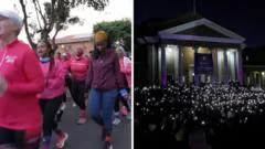'Enough is enough': Women protest after string of murders near Johannesburg