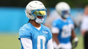 Jahmyr Gibbs Returns To Practice Field For First Time At Lions Training Camp