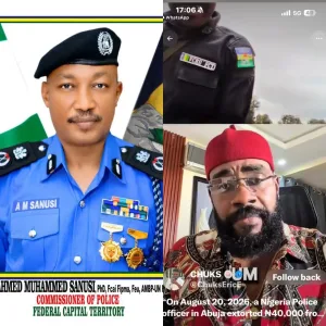  FCT Police identifies officers captured in fresh viral video extorting motorist in Abuja