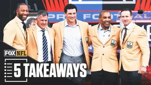 5 Takeaways From The 2026 Pro Football Hall Of Fame Ceremony