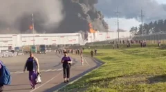 Russian online retail warehouses hit by deadly Ukrainian strikes