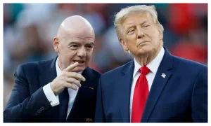 Infantino seeks Trump help to avoid losing FIFA job