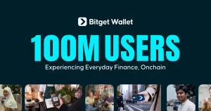 Bitget Wallet surpasses 100 million users as daily spending outpaces trading activity